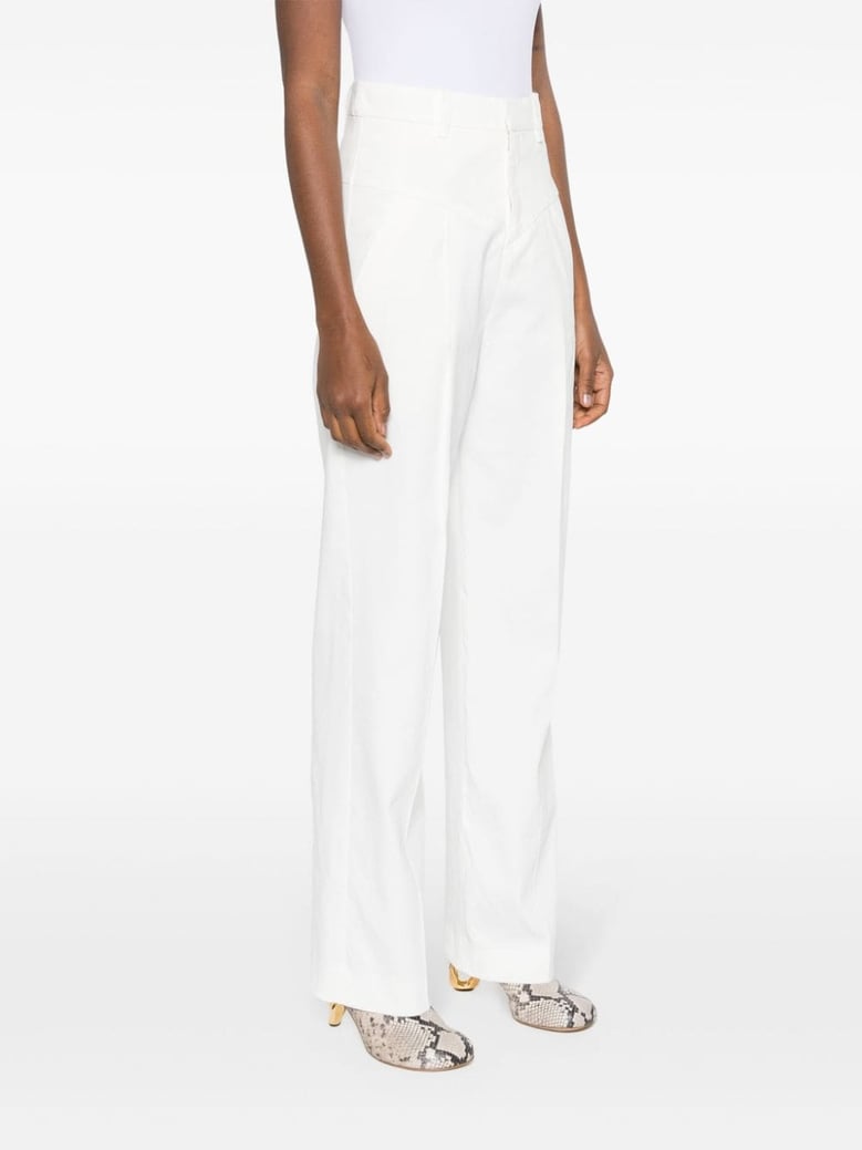 staya wide leg trousers by Selfnex