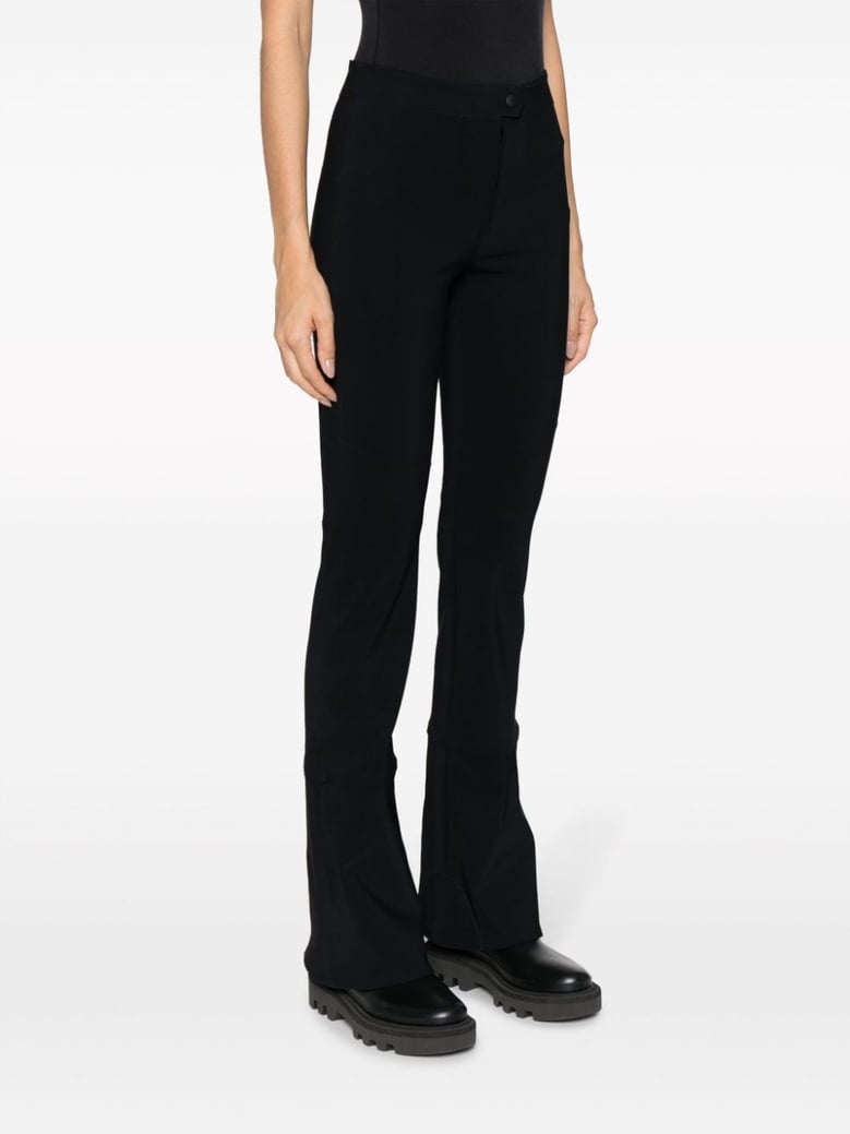 high-waisted flared trousers by Selfnex