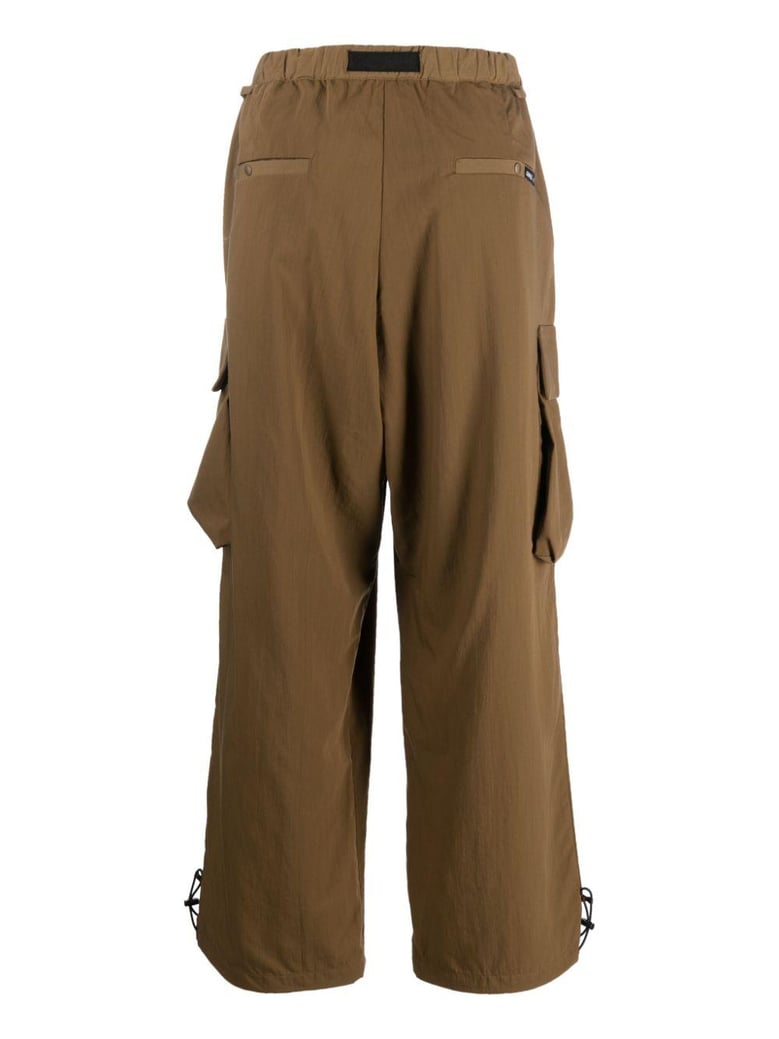 nylon cargo trousers by Selfnex
