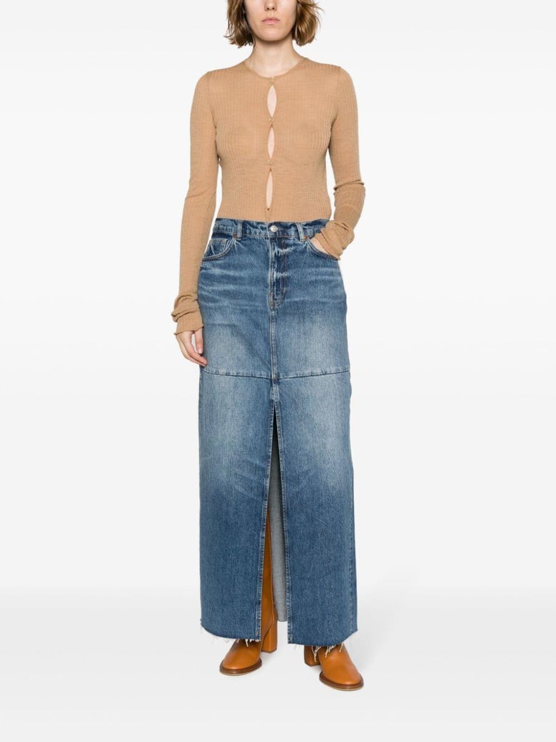 wool blend bodysuit by Selfnex