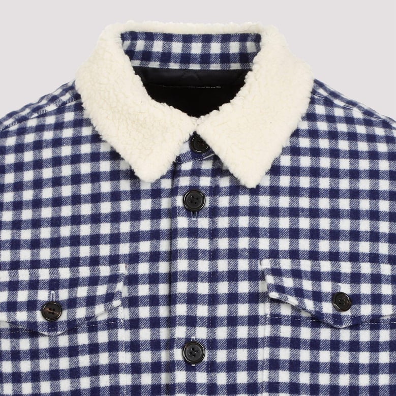 wool bomber jacket by Selfnex