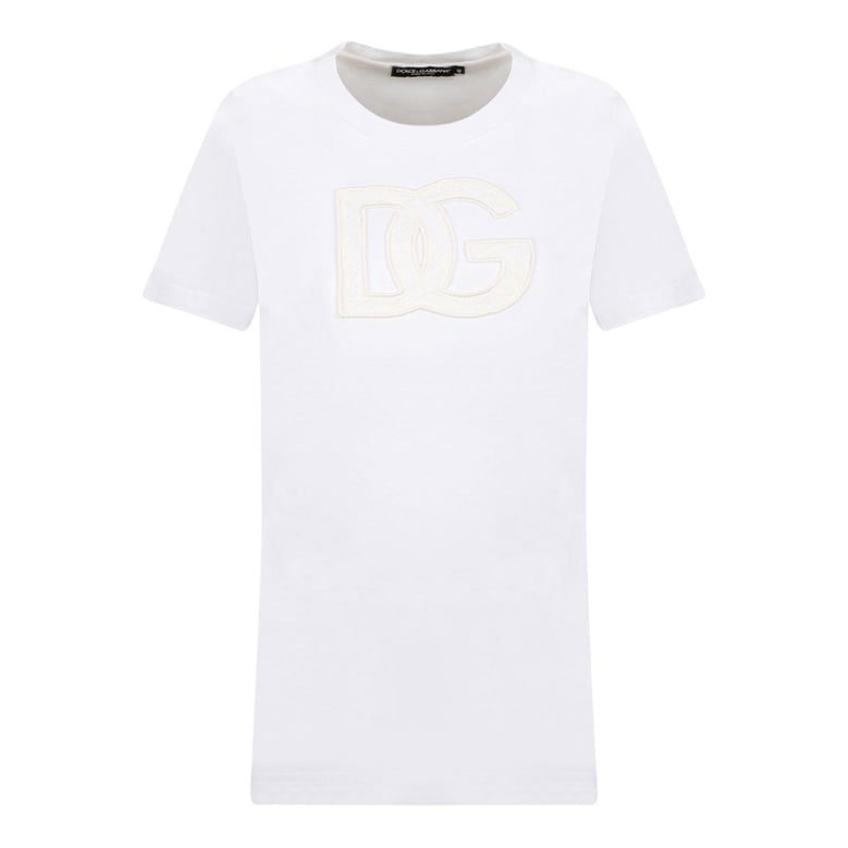 white cotton jersey t-shirt by Selfnex