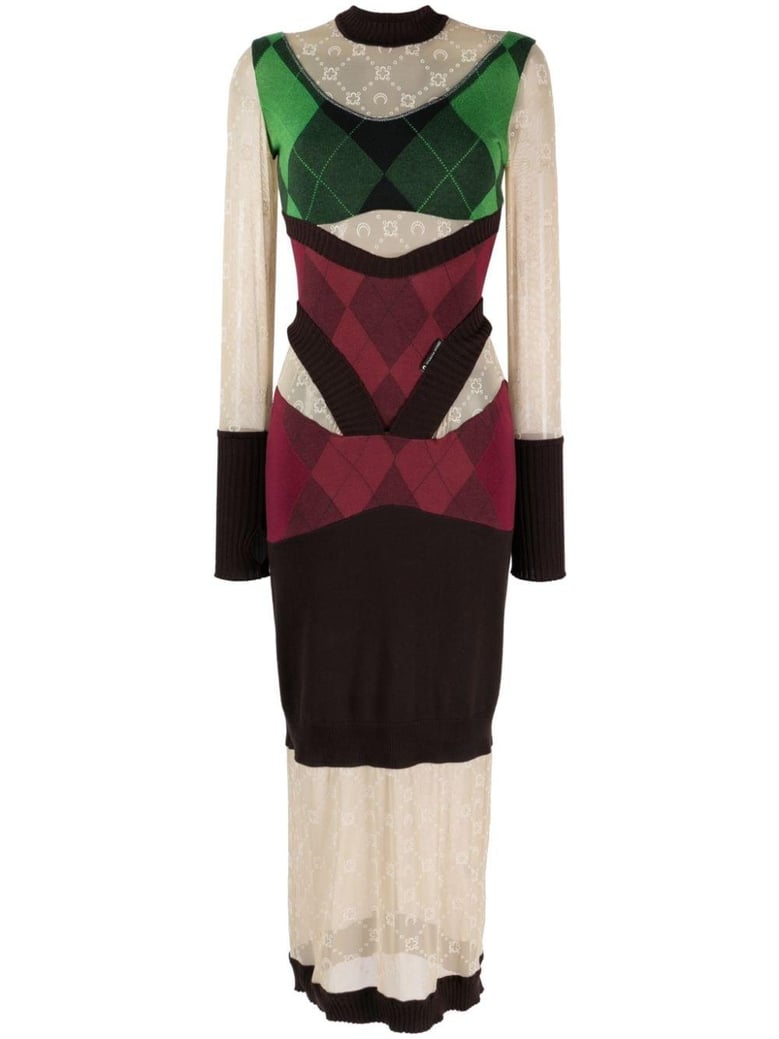 wool long dress by Selfnex