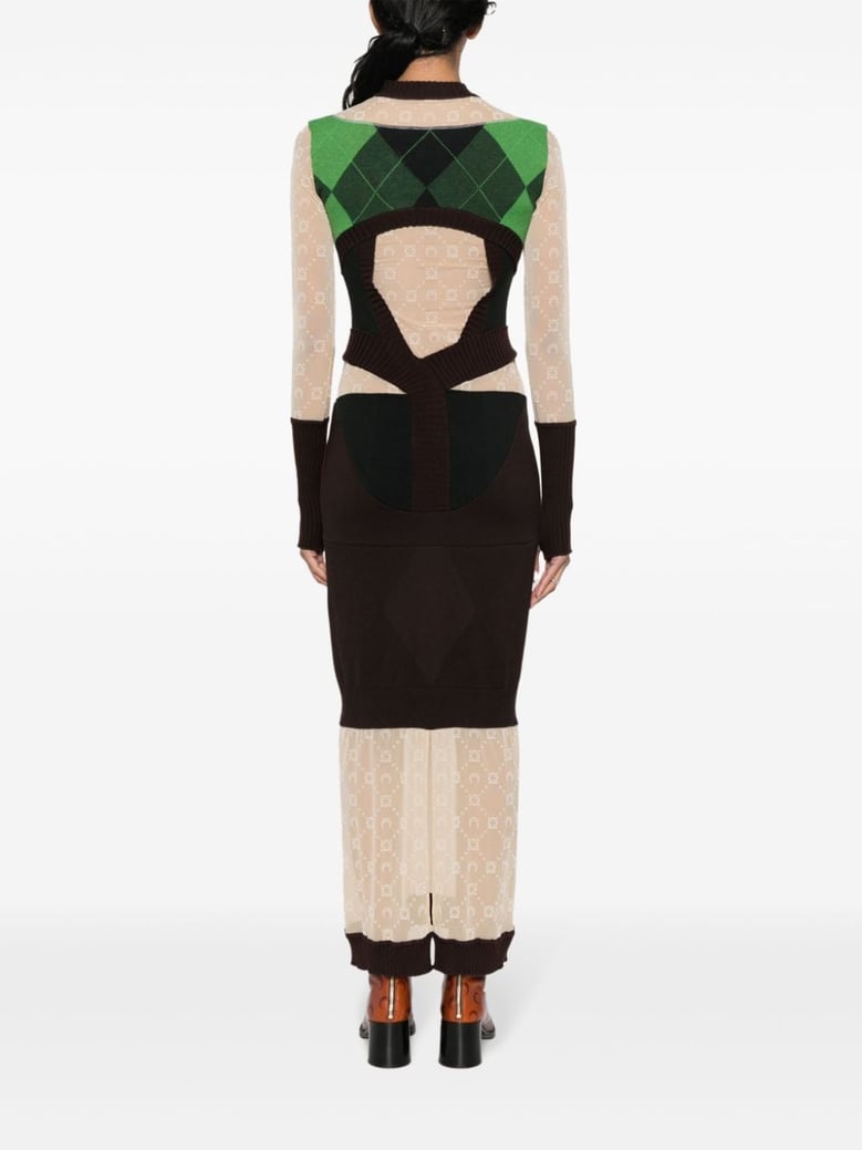 wool long dress by Selfnex