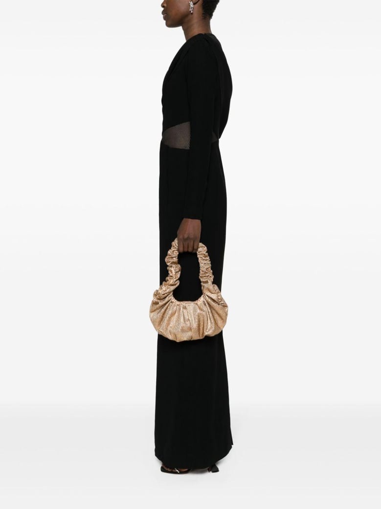 crystal embellished handbag by Selfnex