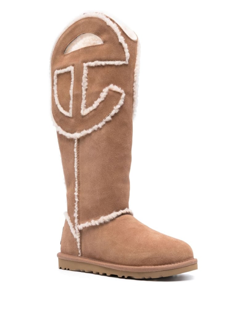 ugg x telfar suede high boots by Selfnex