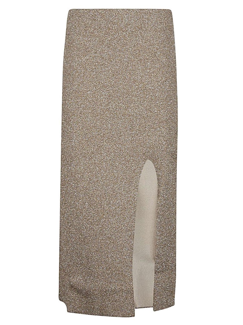 viscose midi skirt by Selfnex