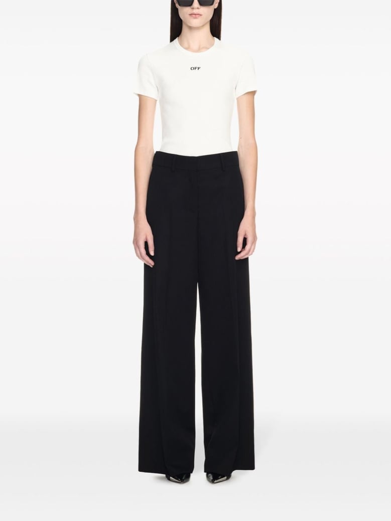 formal over wool trousers by Selfnex