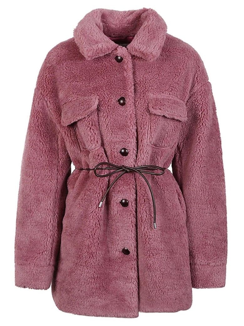 faux fur coat by Selfnex