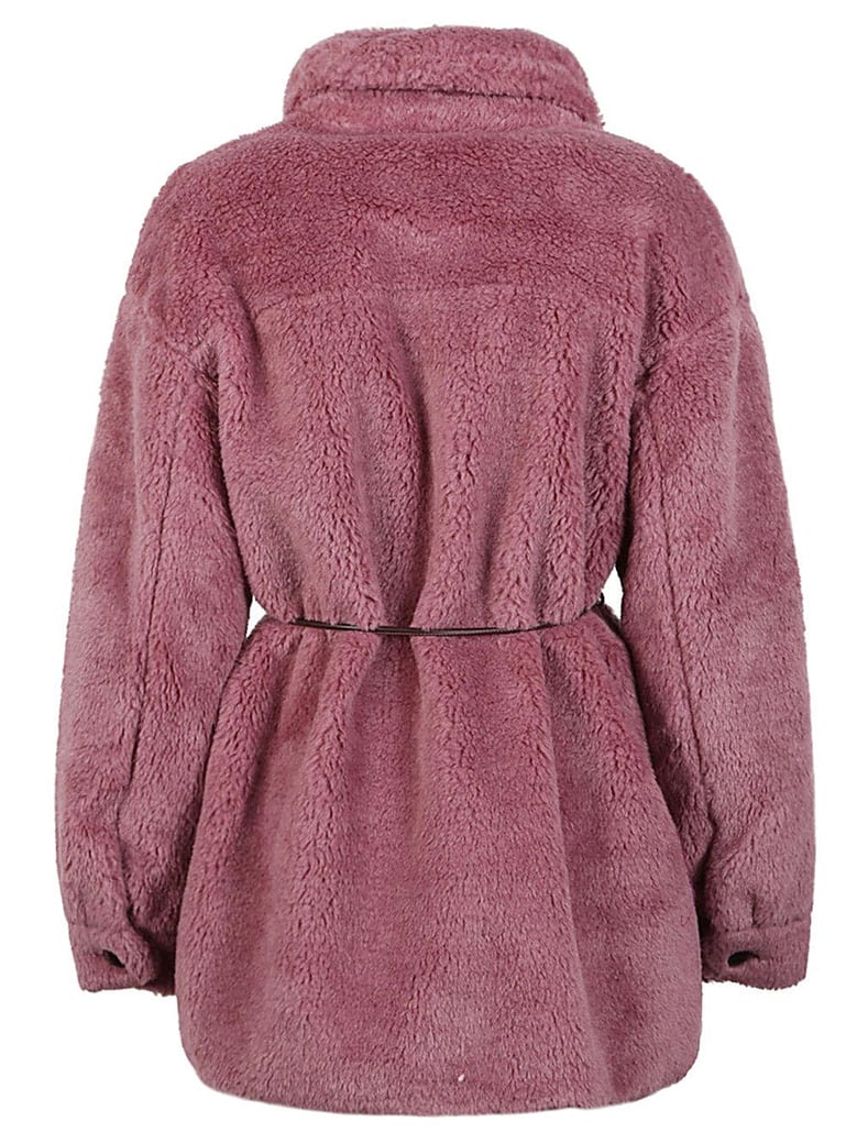 faux fur coat by Selfnex