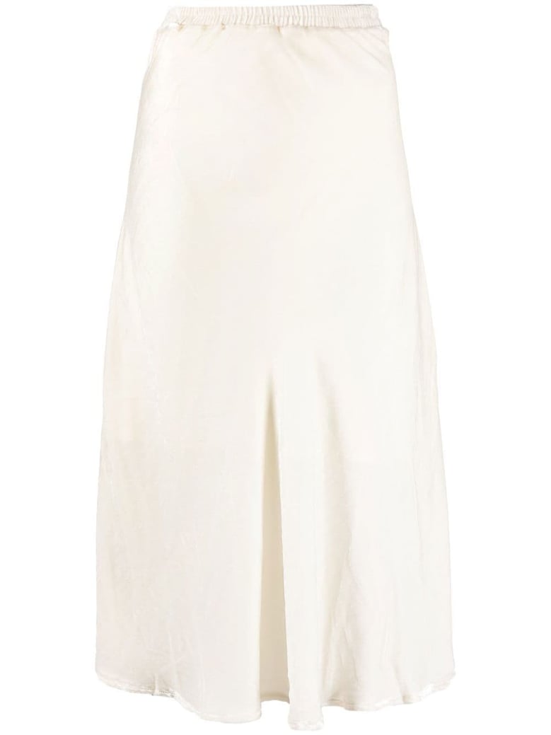 velvet long skirt by Selfnex