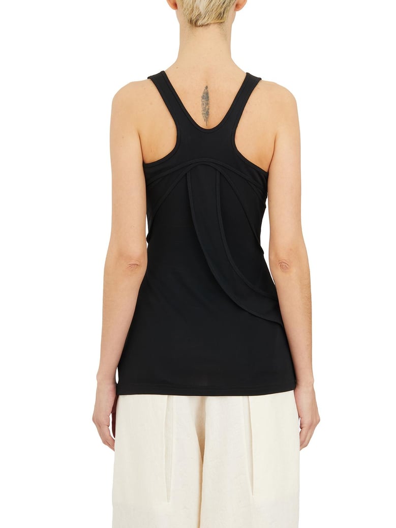 tank top effetto incrociato by Selfnex