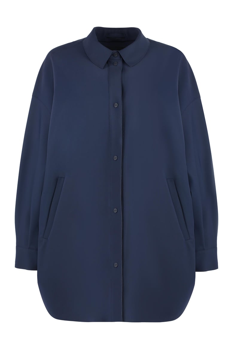 technical fabric overshirt by Selfnex