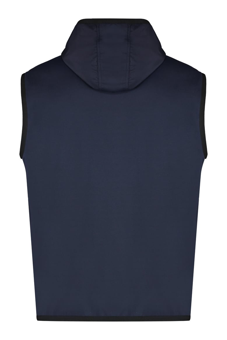 sporty vest with zipper by Selfnex