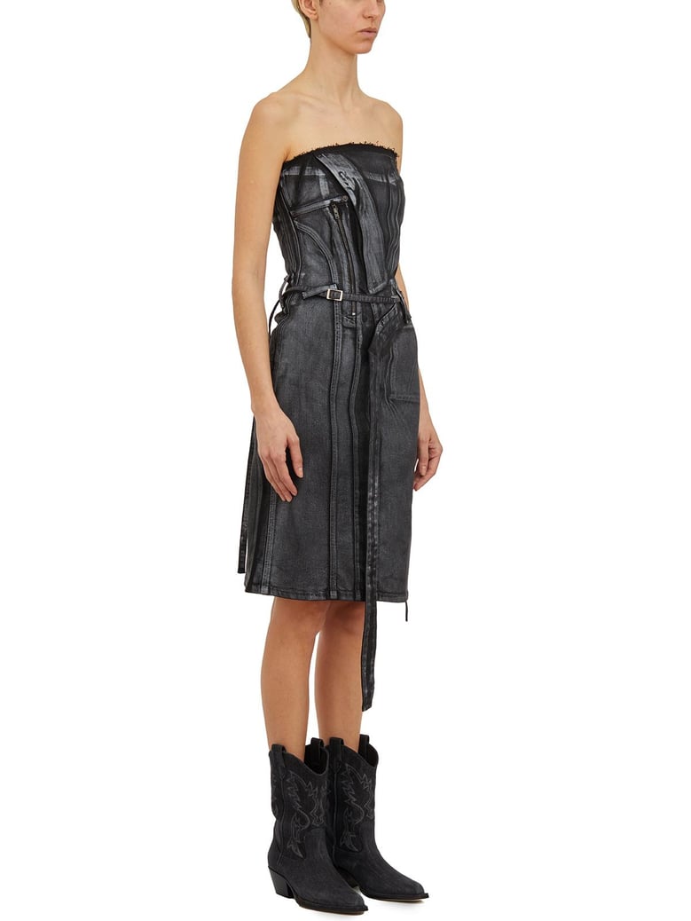 abito a tubino in denim by Selfnex