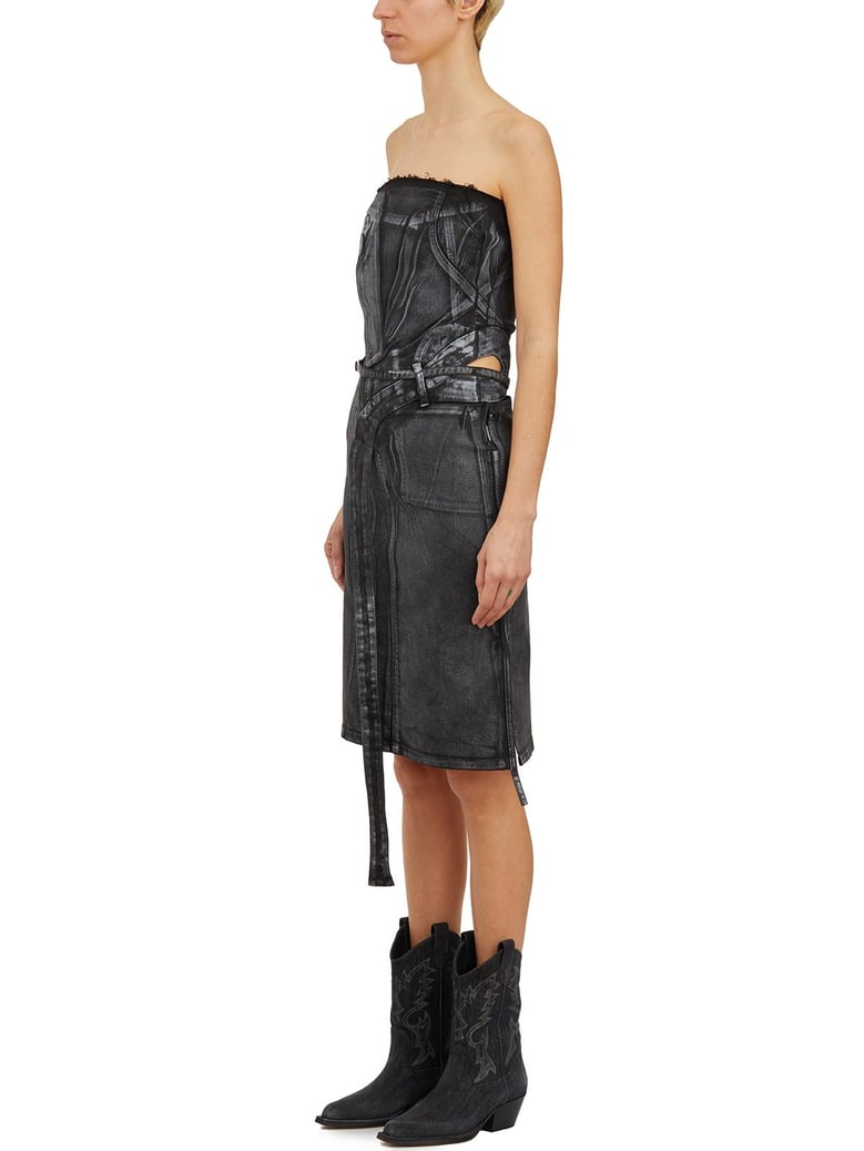 abito a tubino in denim by Selfnex
