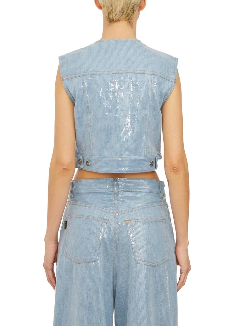 gilet con paillettes mod judy by Selfnex