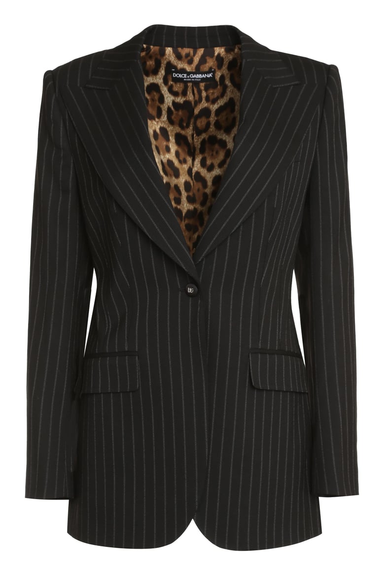 single-breasted one button jacket by Selfnex