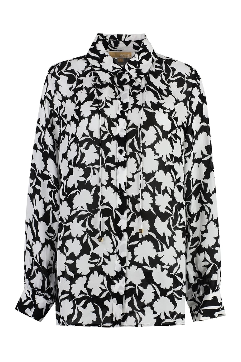 printed viscose shirt by Selfnex