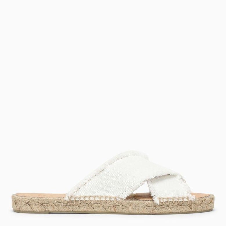 white palmera slip-on by Selfnex