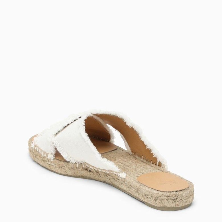 white palmera slip-on by Selfnex