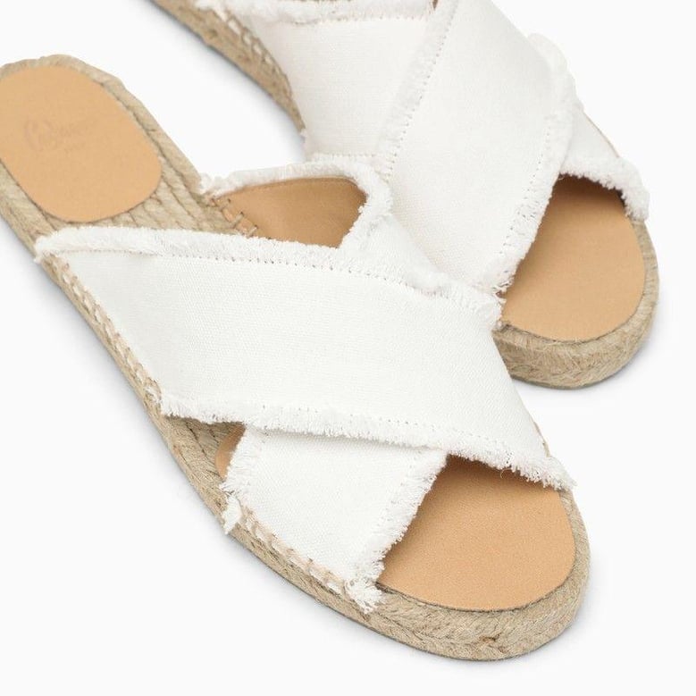 white palmera slip-on by Selfnex
