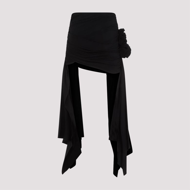 viscose mini skirt by Selfnex