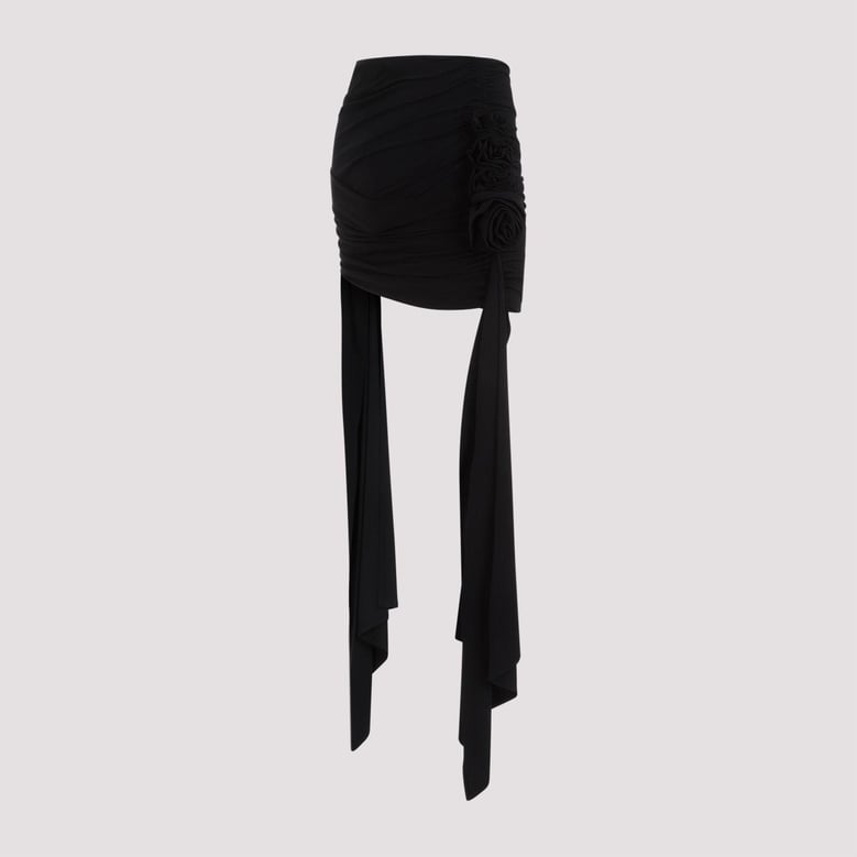 viscose mini skirt by Selfnex