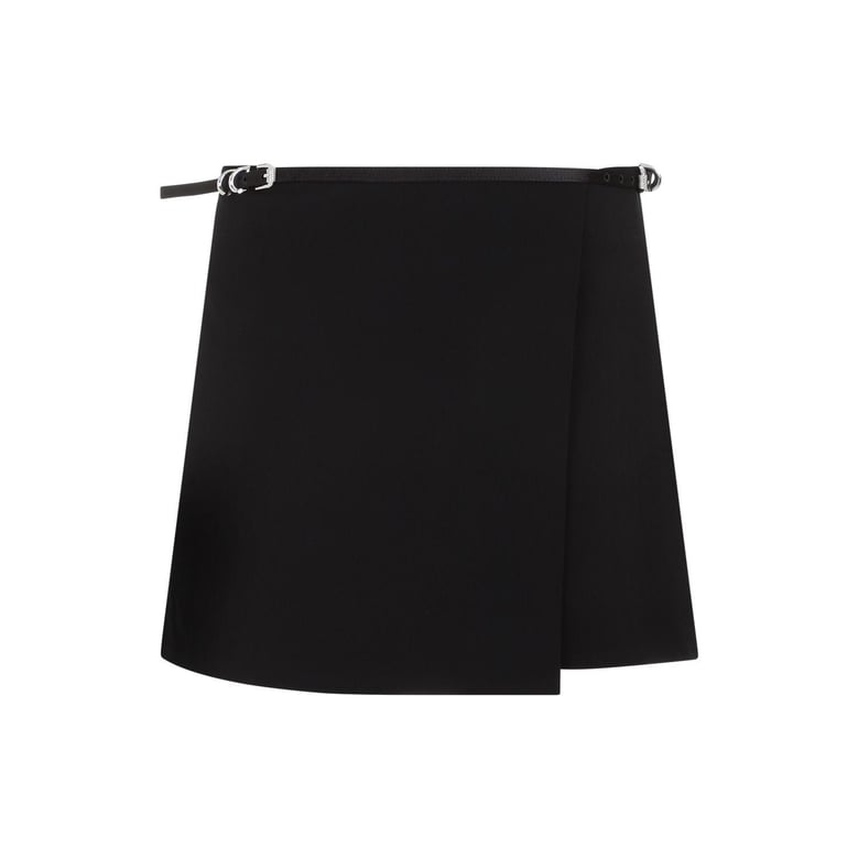 black duchesse mini skirt by Selfnex