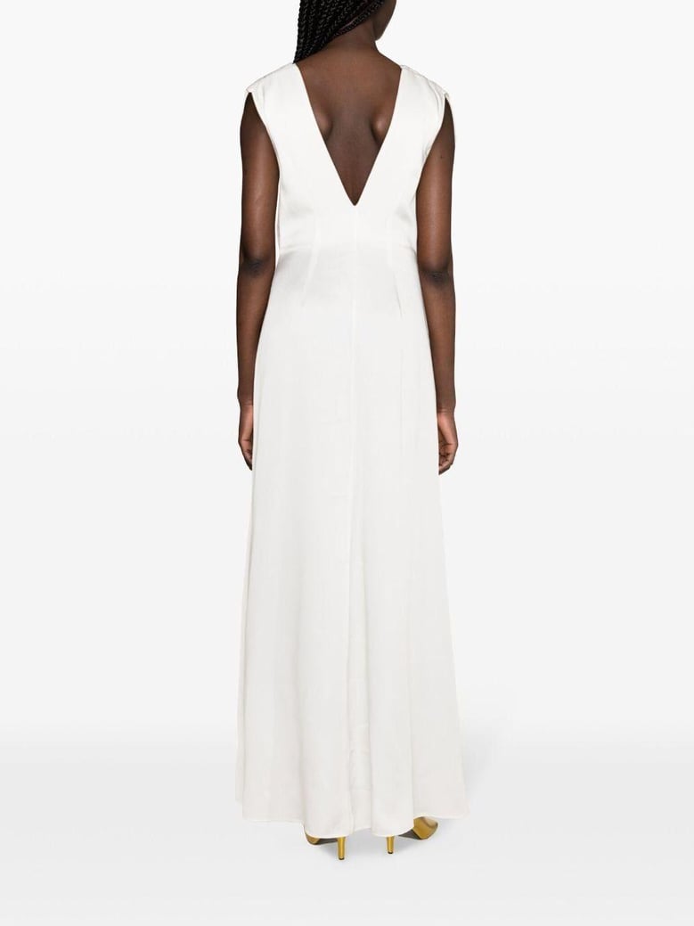 sleeveless evening dress by Selfnex
