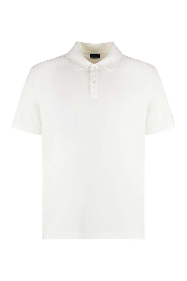 short sleeve cotton polo shirt by Selfnex