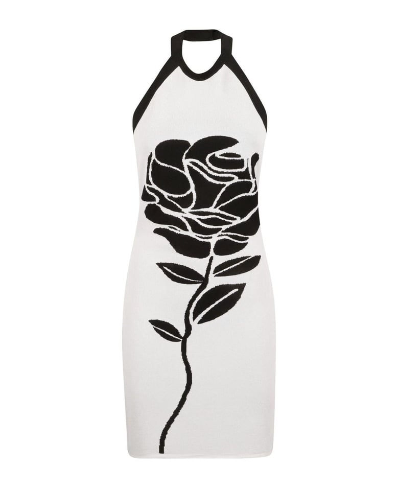 rose mini dress by Selfnex