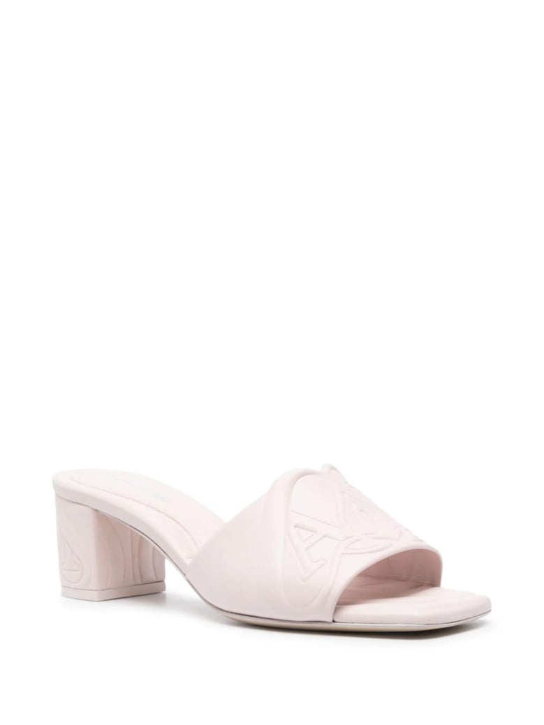 seal leather mules by Selfnex