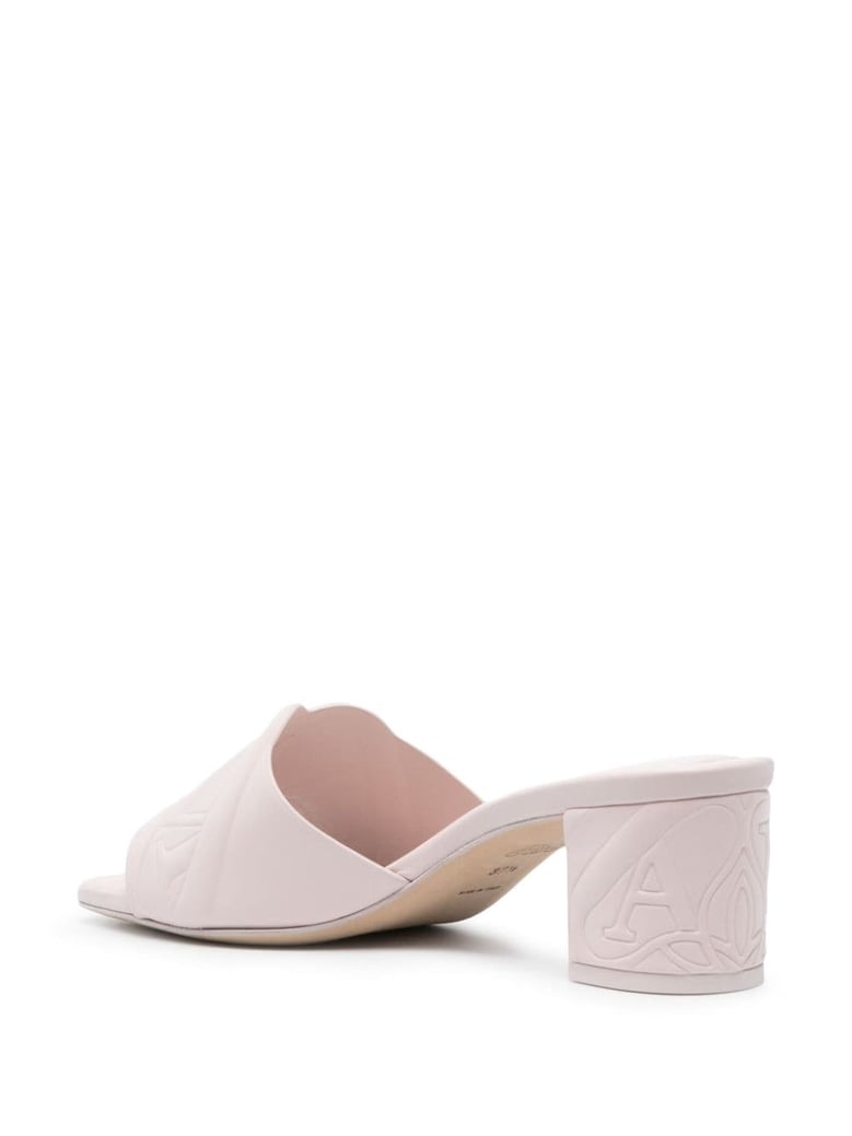 seal leather mules by Selfnex
