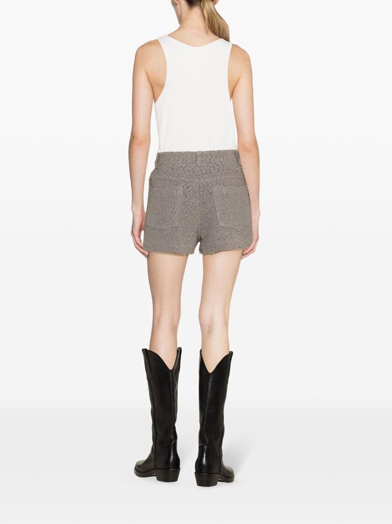daphna cotton blend shorts by Selfnex