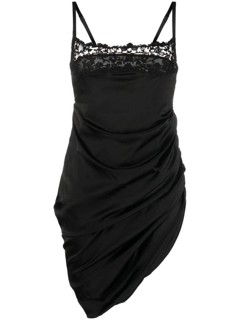la saudade brodée mini dress by Selfnex