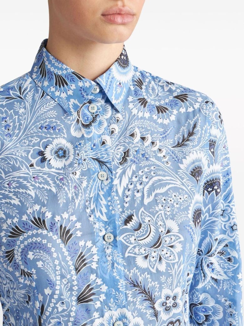 cotton and silk blend shirt by Selfnex