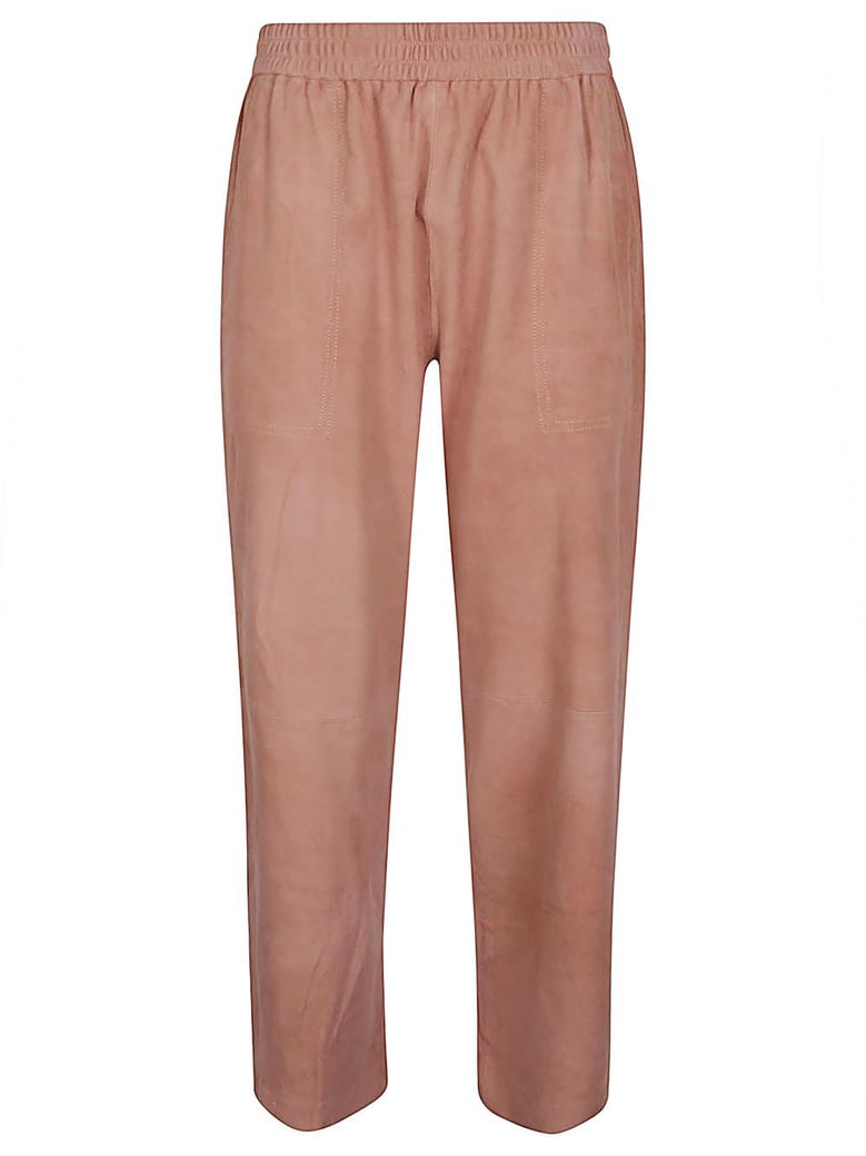 suede leather trousers by Selfnex