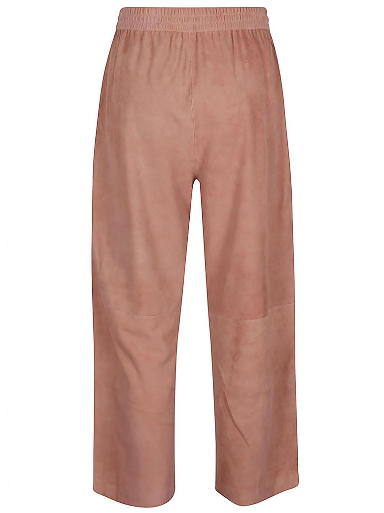 suede leather trousers by Selfnex