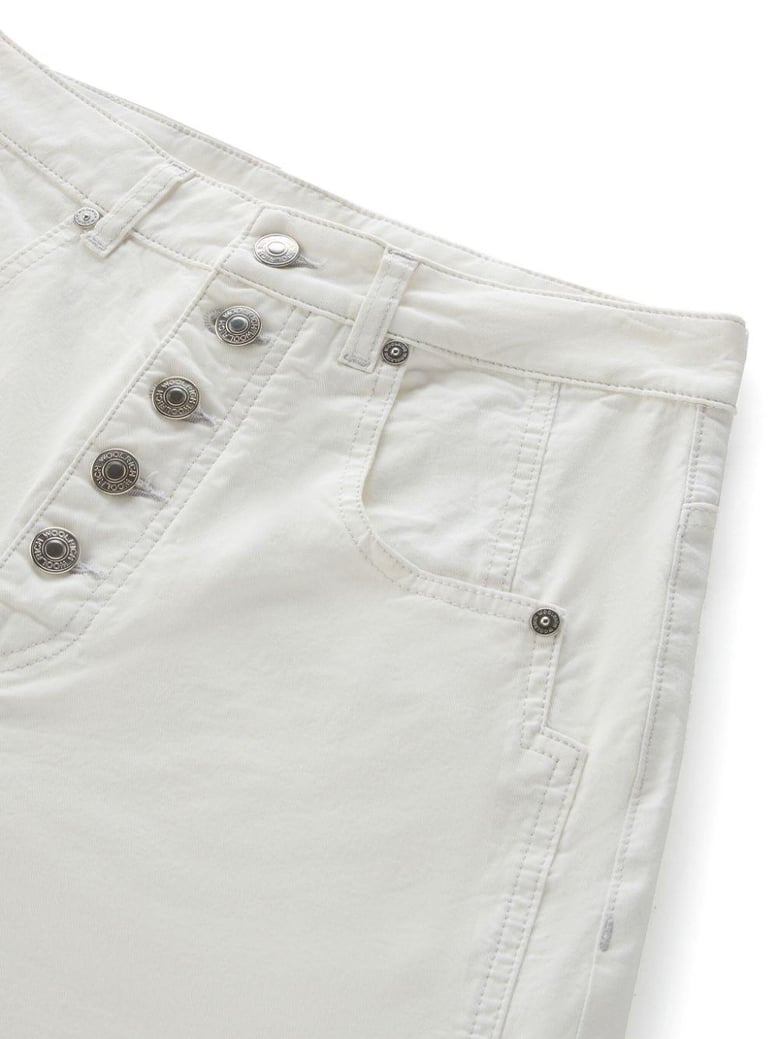 wide leg denim jeans by Selfnex