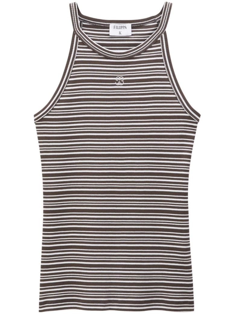 striped tank top by Selfnex