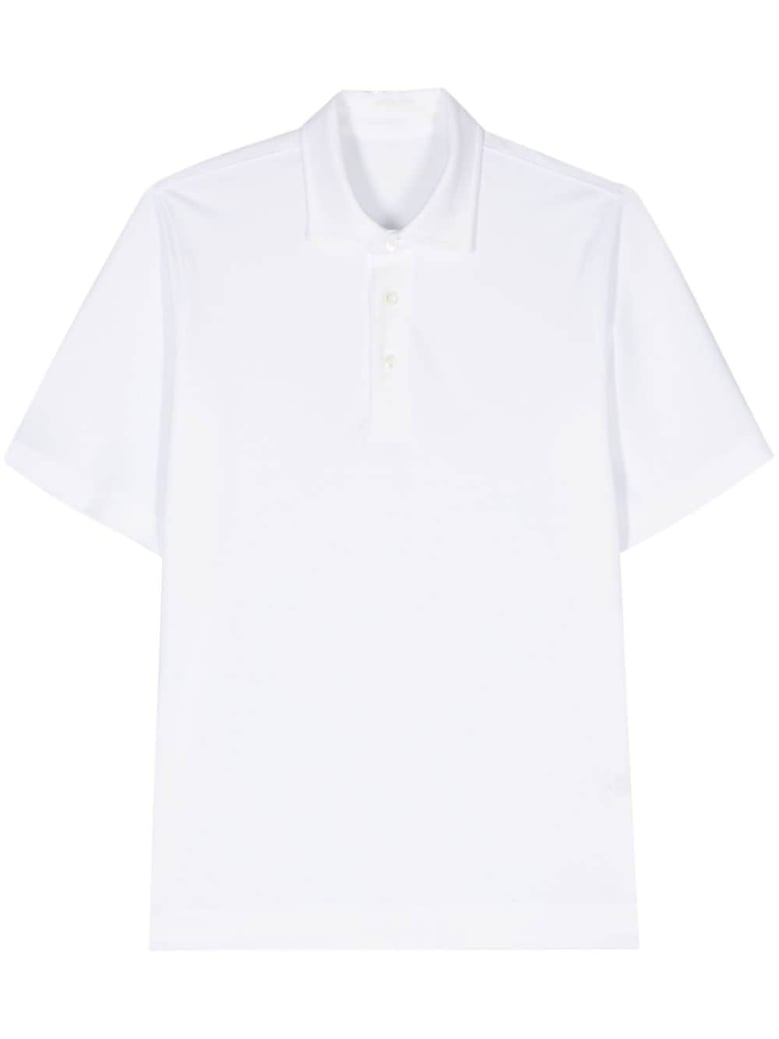 classic pique polo shirt by Selfnex