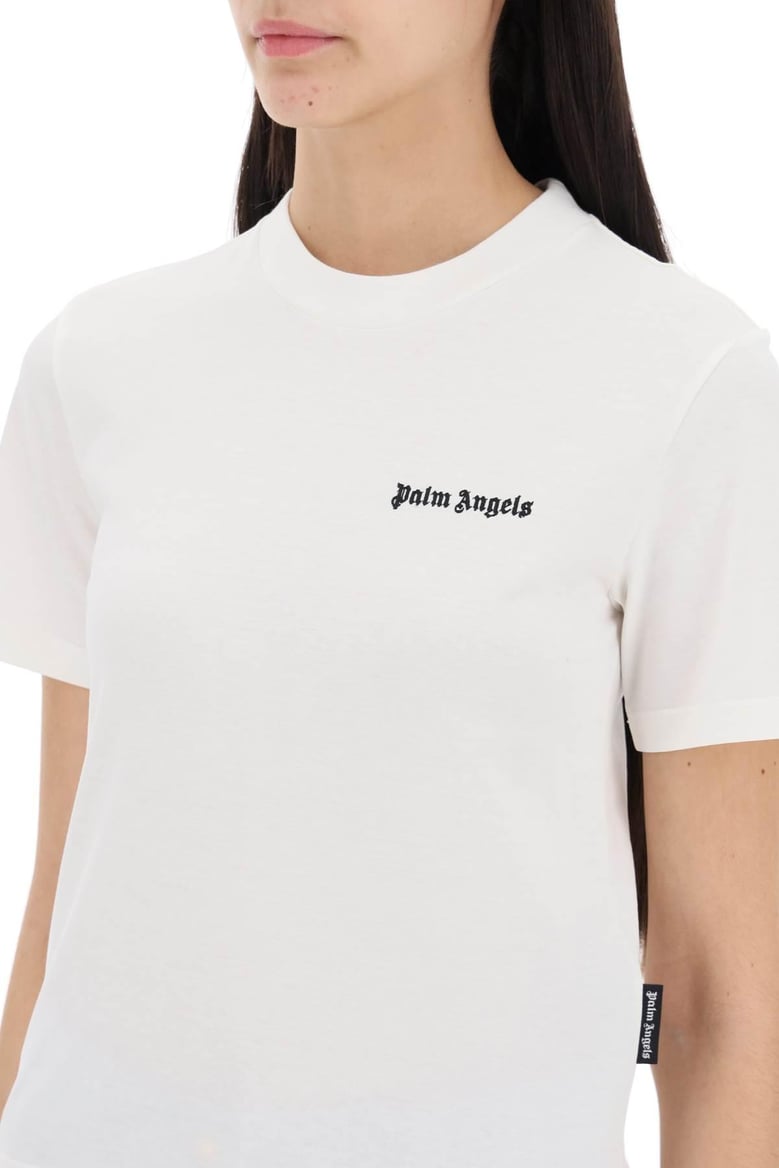 logo cotton t-shirt by Selfnex