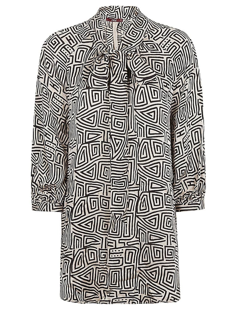 printed silk shirt by Selfnex