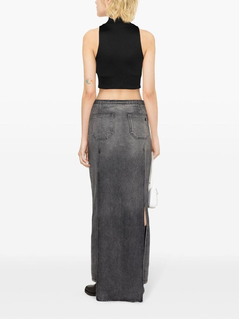 cropped track vest by Selfnex