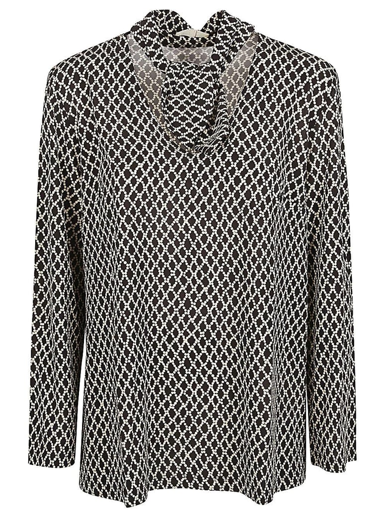 printed blouse by Selfnex