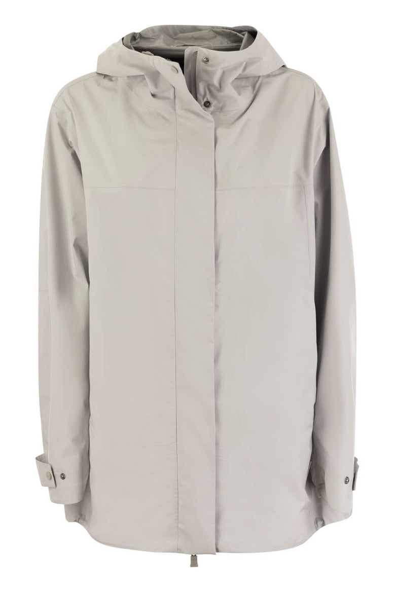 laminar parka with hood by Selfnex