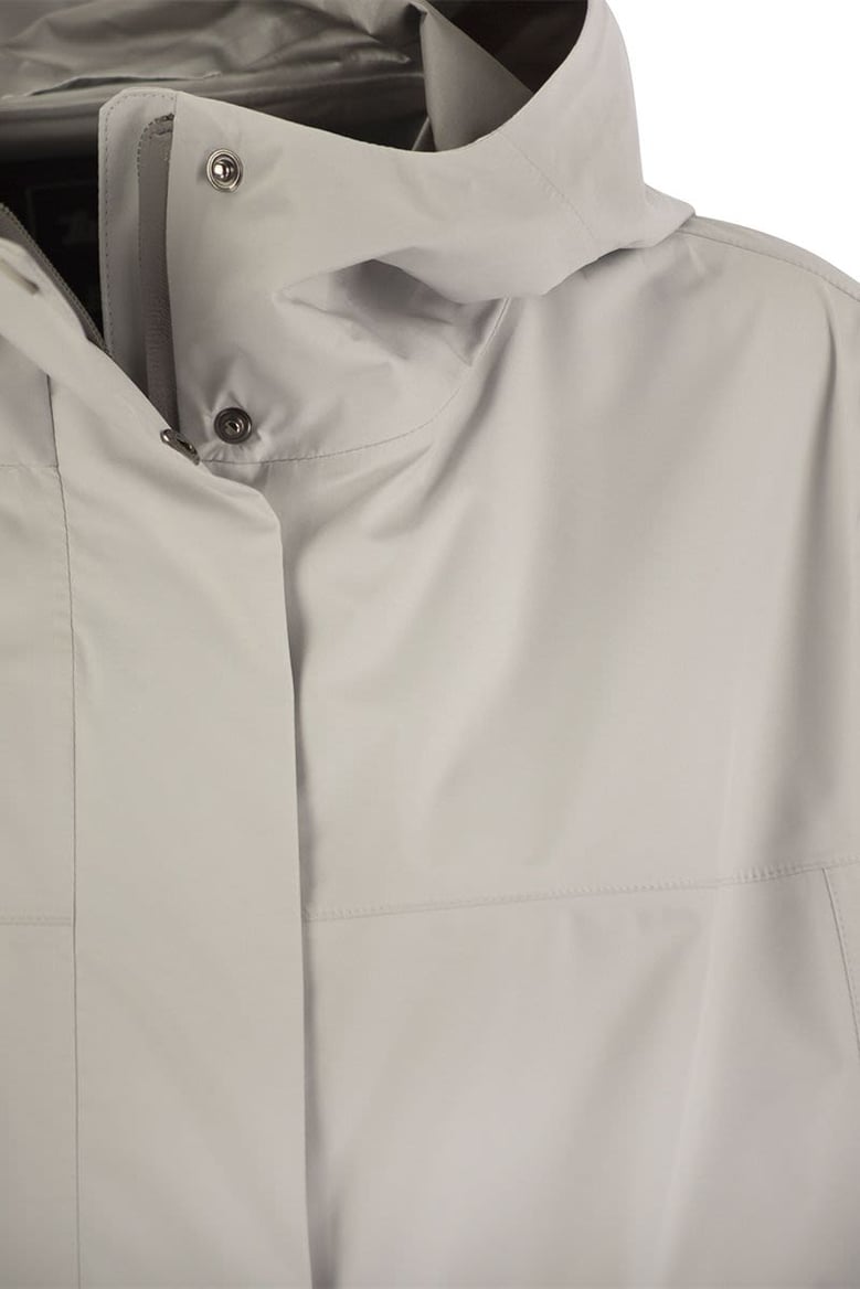 laminar parka with hood by Selfnex