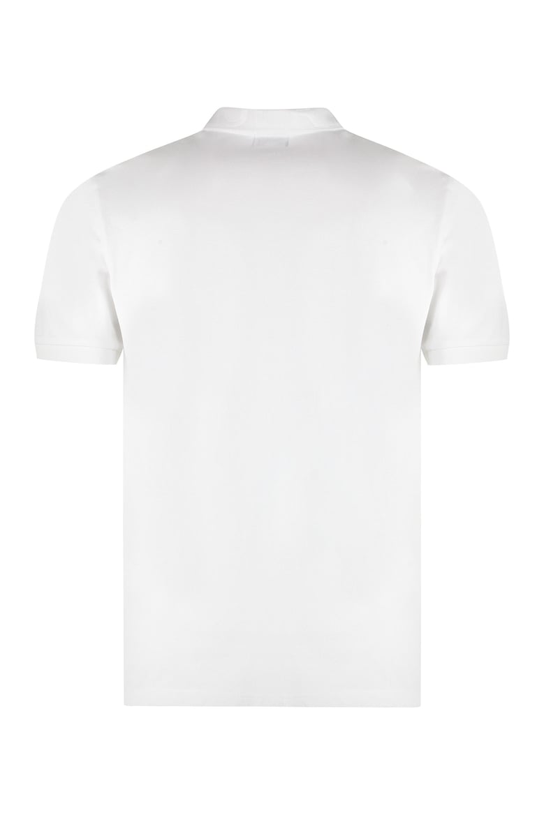 cotton-piqué polo shirt by Selfnex