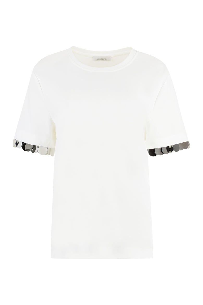 viscose crew-neck t-shirt by Selfnex